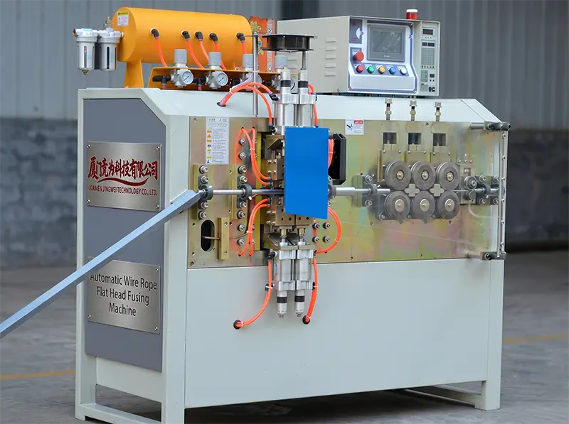 WPM-60SF – Automatisk flathead smeltemaskin for stålwire