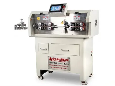Automatisk 150 mm² kabelkappe-kutte- og strippemaskin WPM-MAX3 - Automatisk trådstrippemaskin