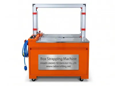 Halvautomatisk boks-stroppemaskin for kartongbinding WPM-X201 Thumb