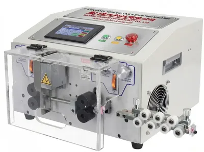 Berøringsskjerm Trådstripper og Kuttemaskin (0,1-10mm²) WPM-JE2S - Automatisk trådstrippemaskin