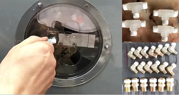 Rørgjenger, Teflon båndinnpakningsmaskin