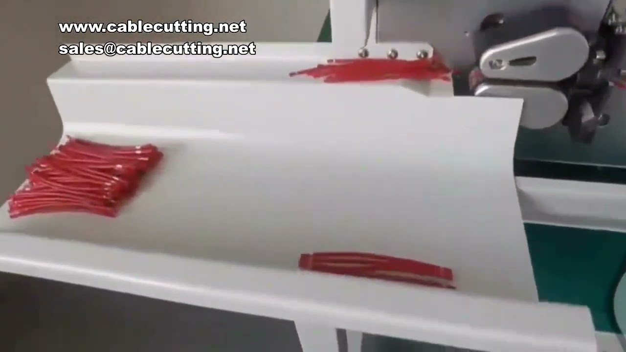 1 10mm² Enkeltleder Kabelkutt- og Strippemaskin med Berøringsskjerm - Automatisk Trådstrippemaskin