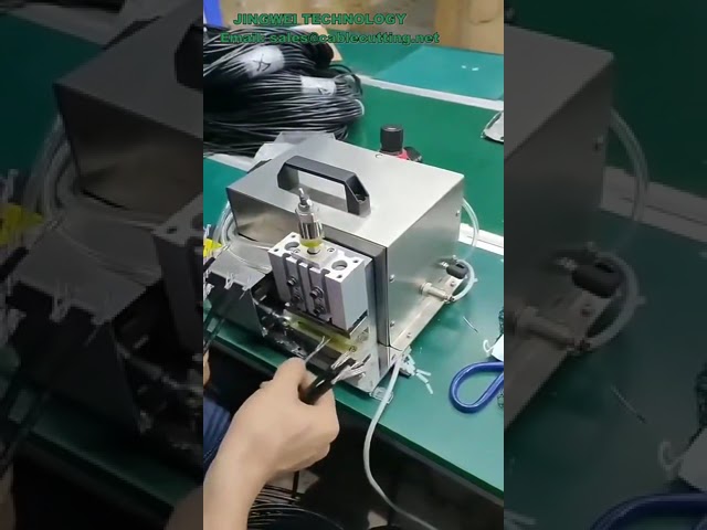 809D Network cable straightening machine USB shield wire twisting and straighten machine