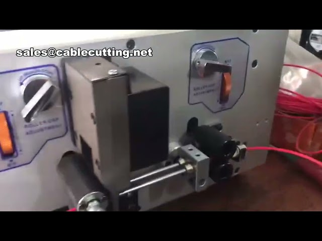 Ringtau Wire Stripping og Kuttemaskin med Tvinning – Automatisert Ledningsbehandling