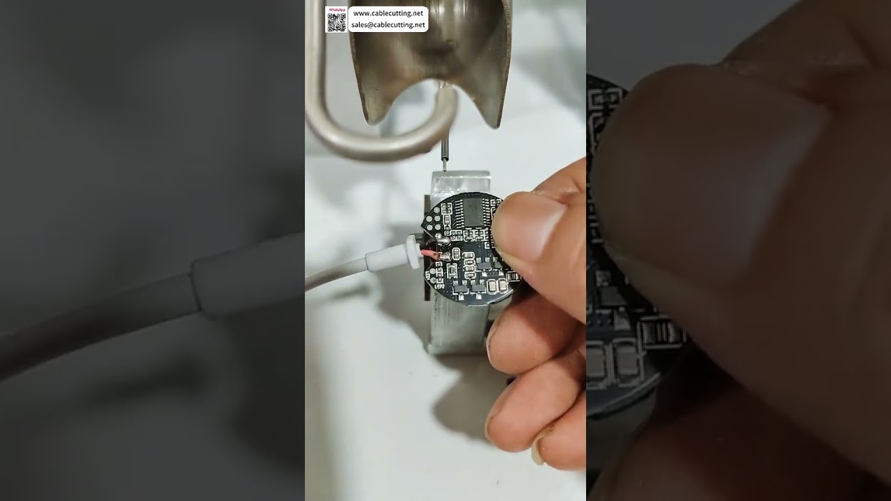 Halvautomatisk lodde maskin for trådløse ladere – Høy presisjon elektronisk spole sveising