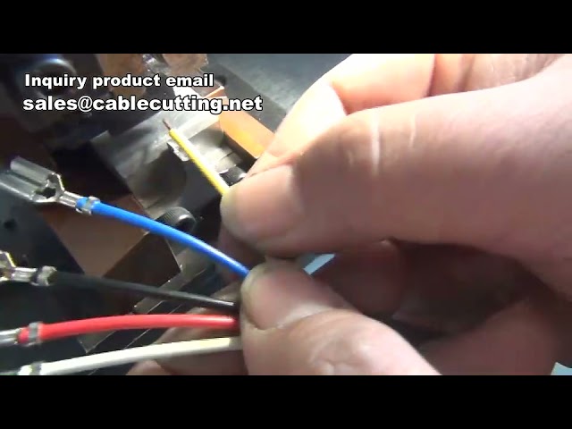 Terminal Crimping Machine, Cable Cutter and Crimping Machine for Wire Processing