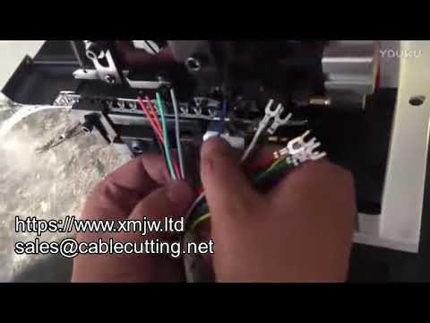 WPM 1500 Semi automatic Wire Stripping And Terminal Crimping Machine