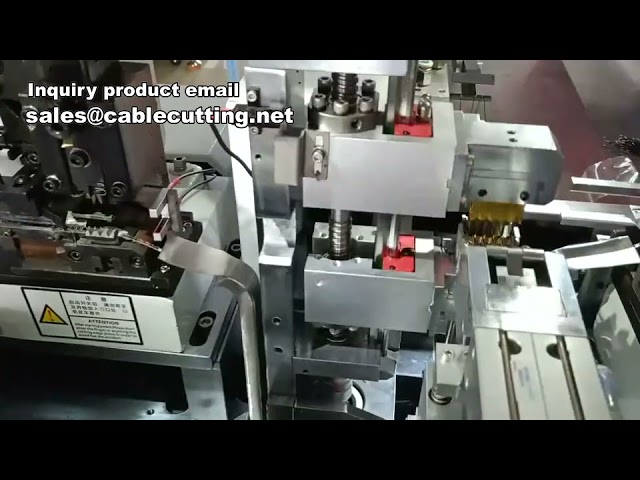 Automatisk terminalkrympemaskin for fabrikkautomasjon