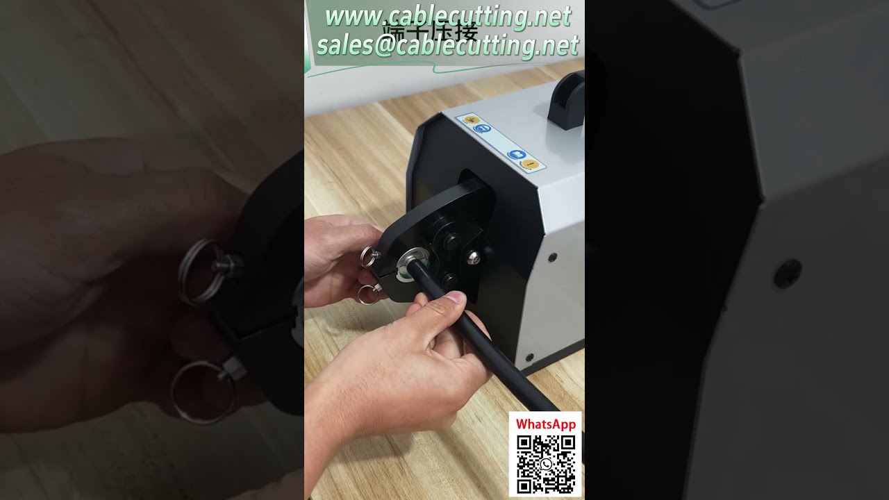 氣動壓接機 120L  壓接35平方端子展示