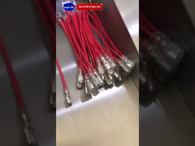 Fully Automatic Wire Cutting Stripping Crimping Machine Terminal Sleeving Insertion Machine