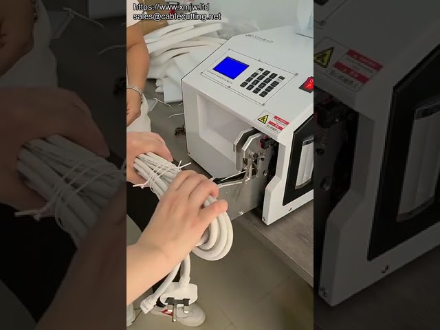 Easy To Use Touch Screen Display Pvc Usb Wire Bundle Tying Machine Nylon Twist Tie Wire Machine
