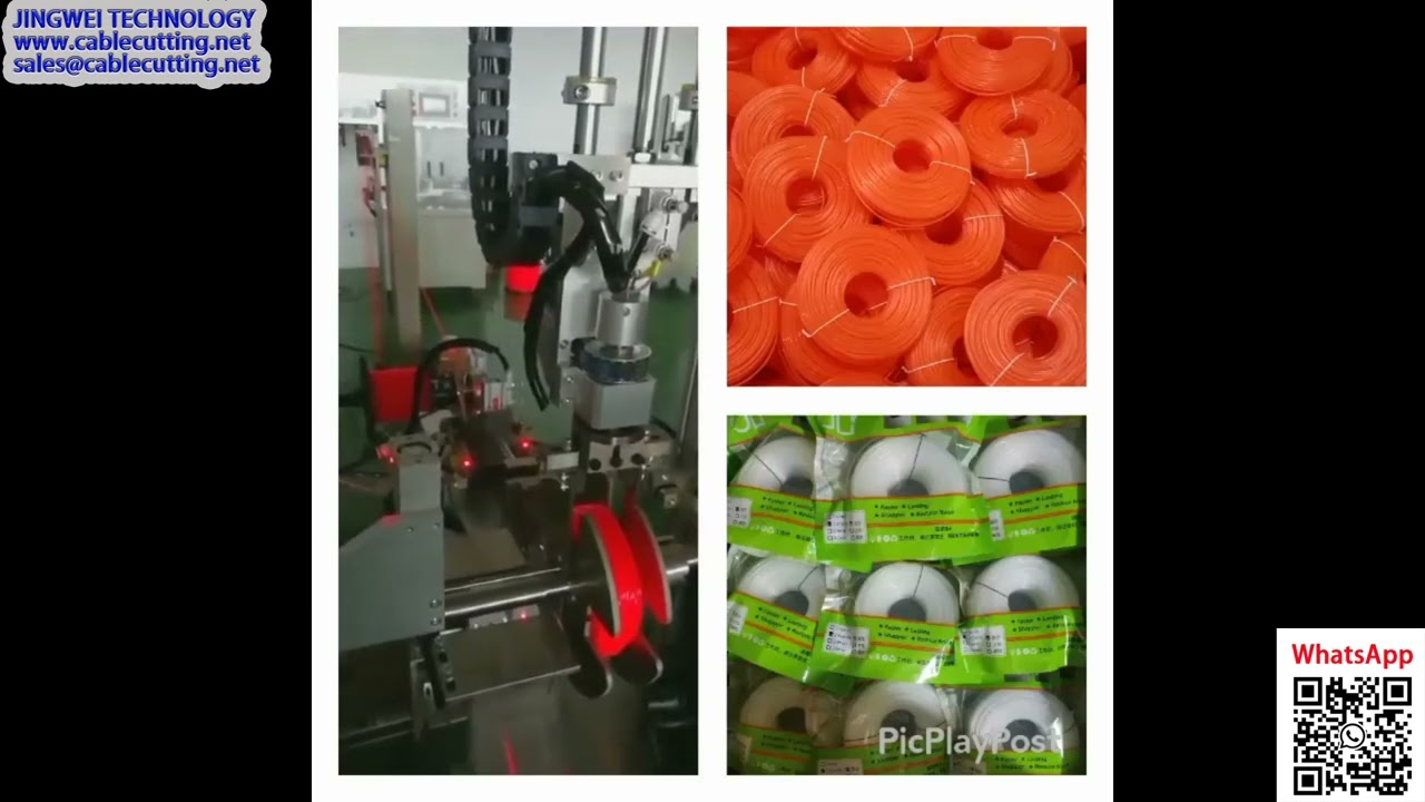 Automatic Coiling Machine for Bulk Trimmer Line Spools