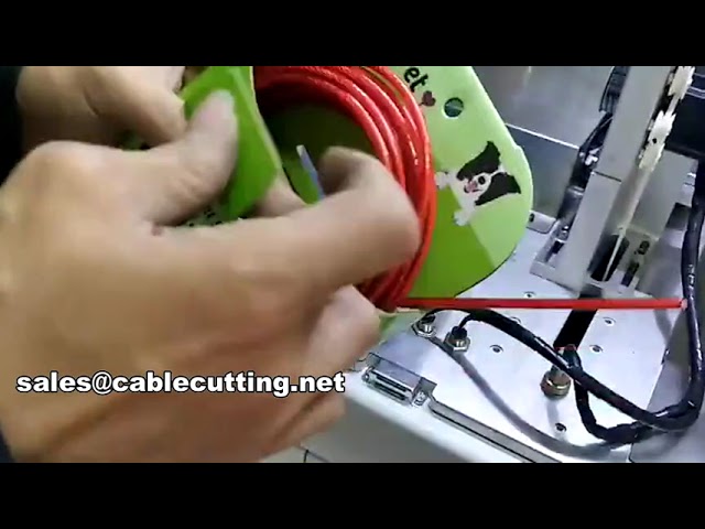 automatic wire rope cutting winding binding WPM-CRT-02M
