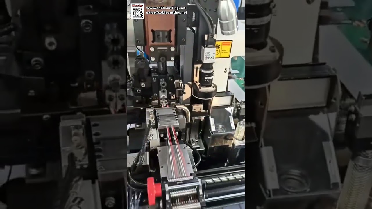 Automatisk huskontaktinnsettingsmaskin for ultrakort 15mm ledningsnettbehandling