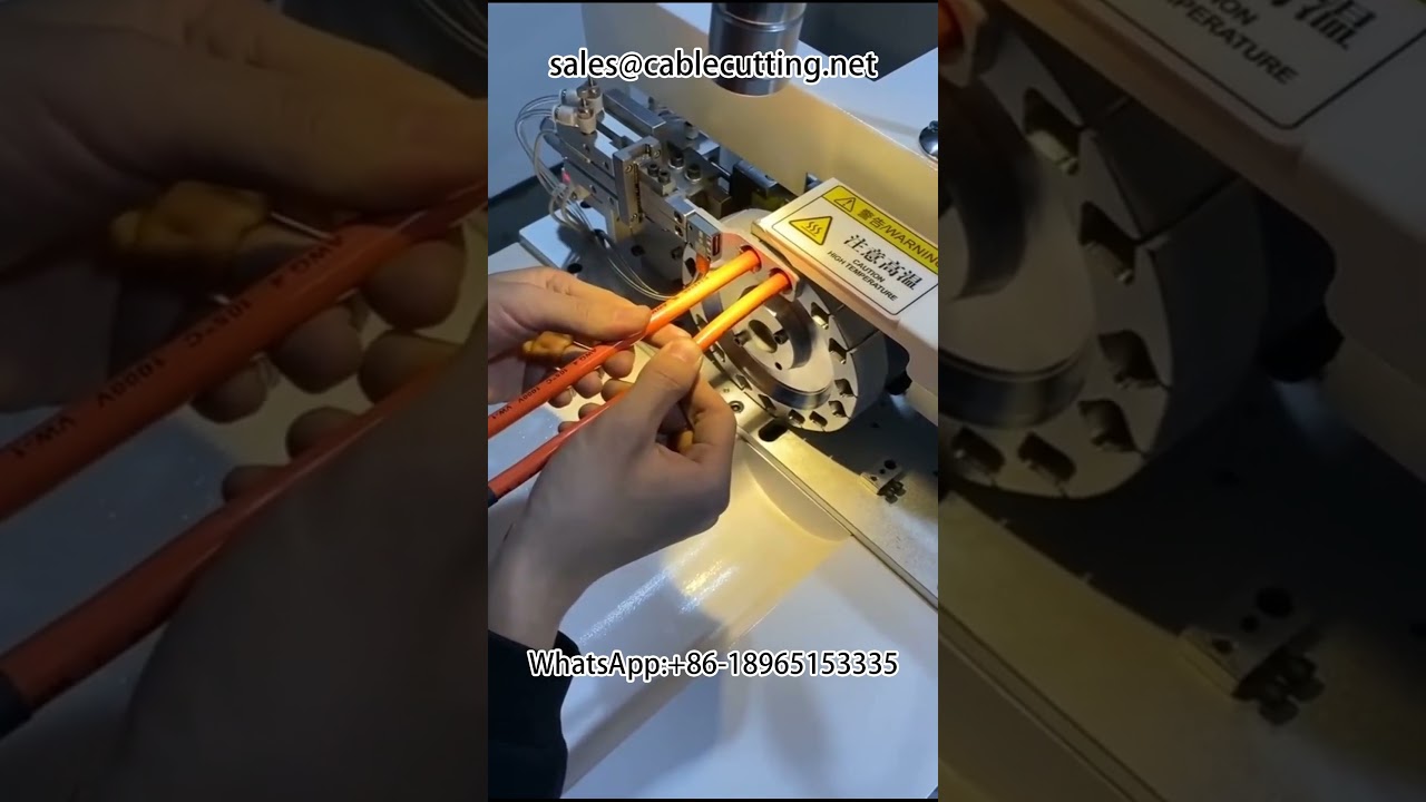 Automotive Wire Harness Processing Terminal Machine with Heat Shrink