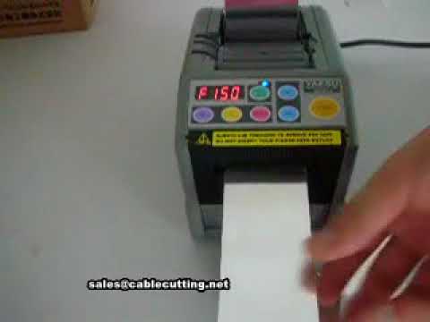 automatic aluminum foil tape cutting dispenser