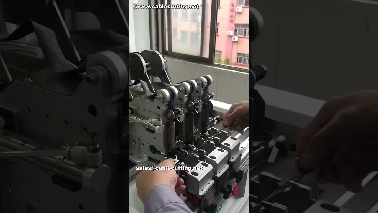 3-punkts samtidig flekktapemaskin for kabelbunter – min. 73 mm avstand