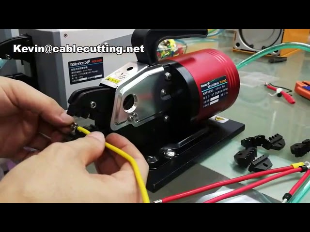 50 Square Millimeter Pneumatic Terminal Crimper Machine Wire Terminal Crimping Tool