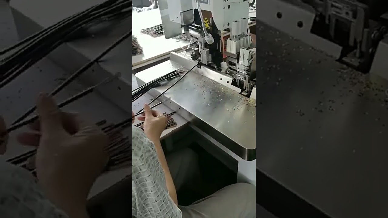 Flat Wire Terminal Crimping Machine   Multi Core Wire, 2 18P, Wire Harness Processing