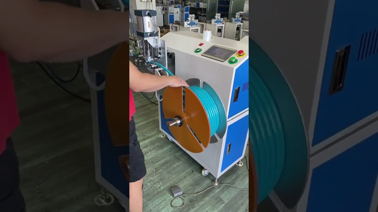 124  High Pressure Air Hose Coiling 16mm OD Efficient & Easy to Operate, One Person Can Manage Multi