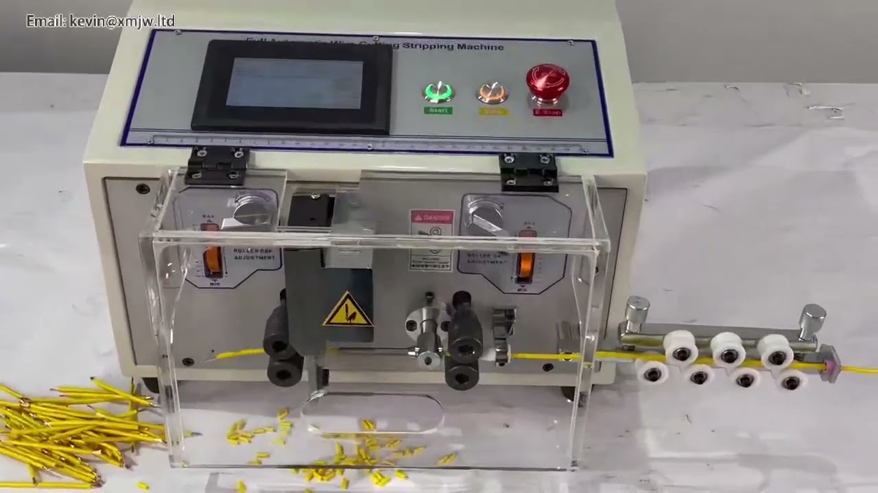 SWT 508SD S - Automatisk avisolerings- og kuttemaskin for ledninger 0,1-4mm² med berøringsskjerm