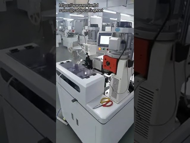 Automatic Wire Cutting Stripping And Crimping Machine